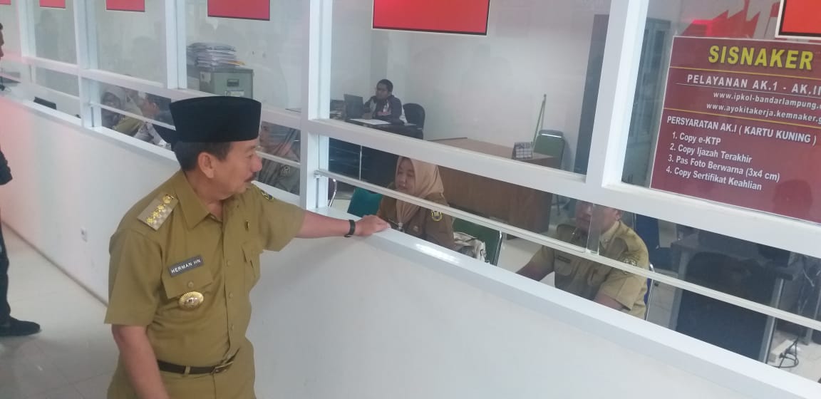 Hari Pertama Ramadan, Herman H.N. Sidak Satker
