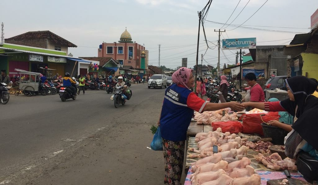 Potret Pedagang Pasar Untung di Tengah Proses Pembangunan Fly Over