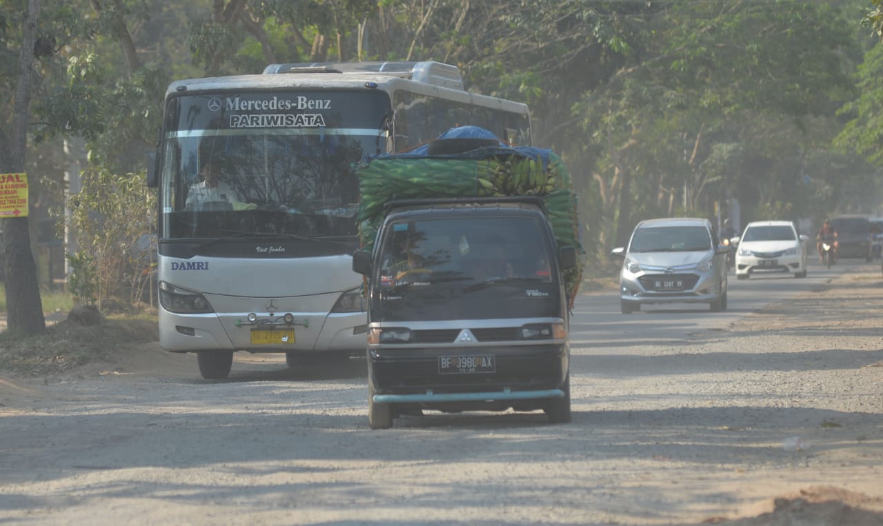 Dishub Lampung Kaji Usulan Warga Jalan Ryacudu