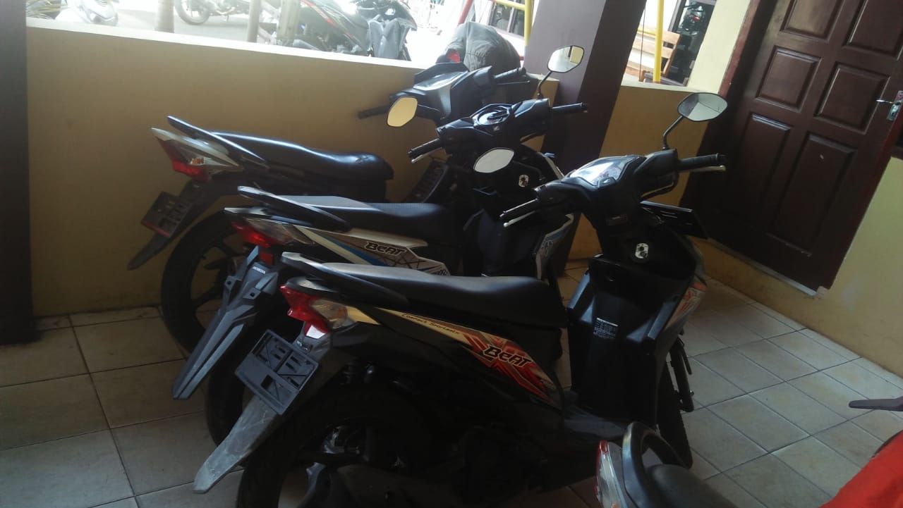 Tiga Unit Motor Disita dari Rumah Tersangka