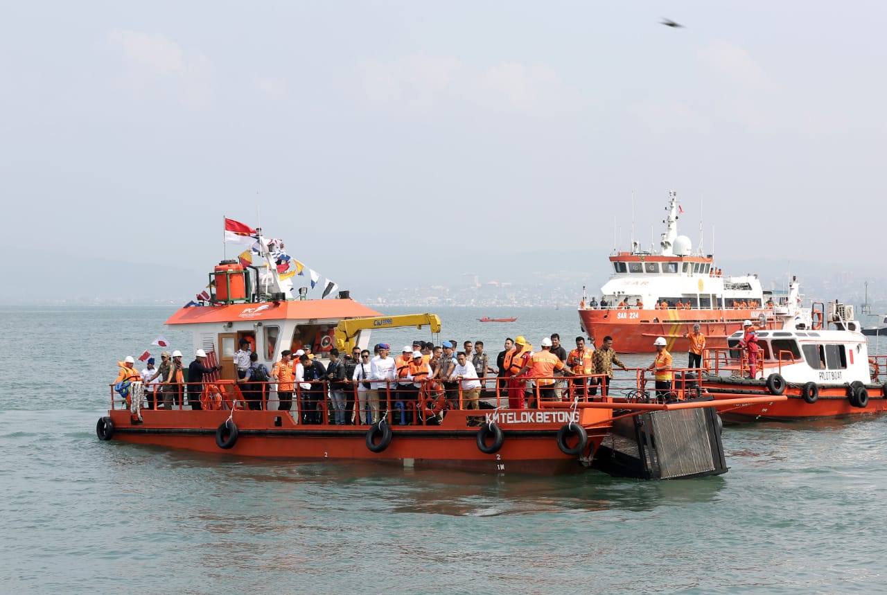 KM Telok Betong Mampu Tampung 5 Ton Sampah