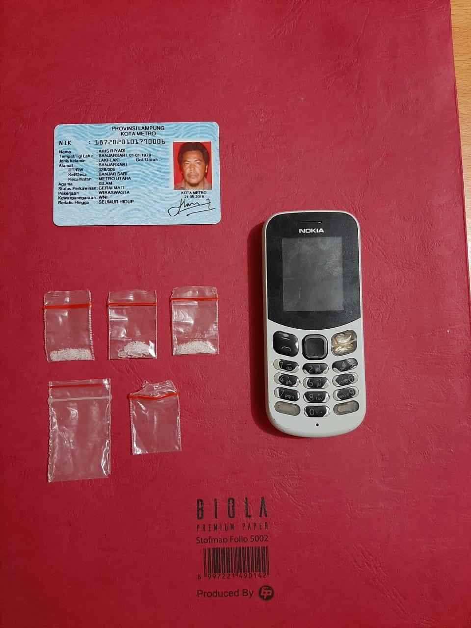 Polres Metro Bekuk Pengedar Sabu