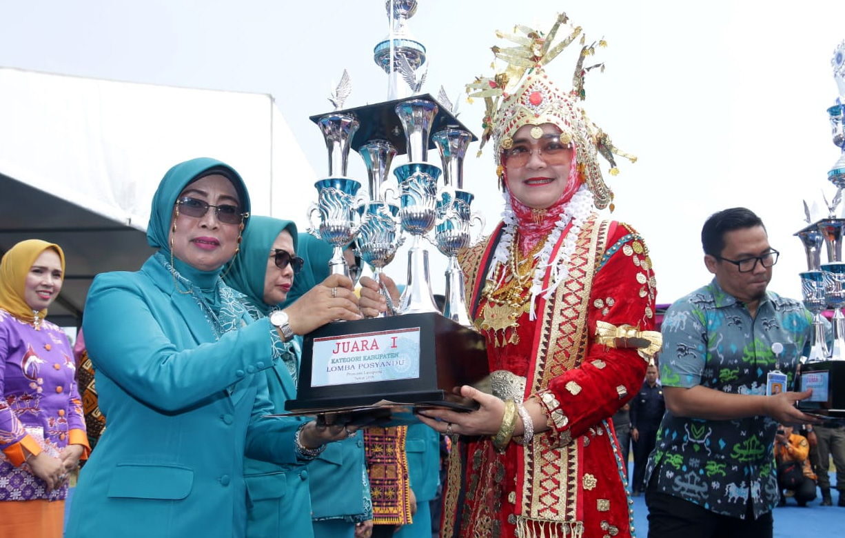 Peringatan Harganas, Pringsewu Borong Piala