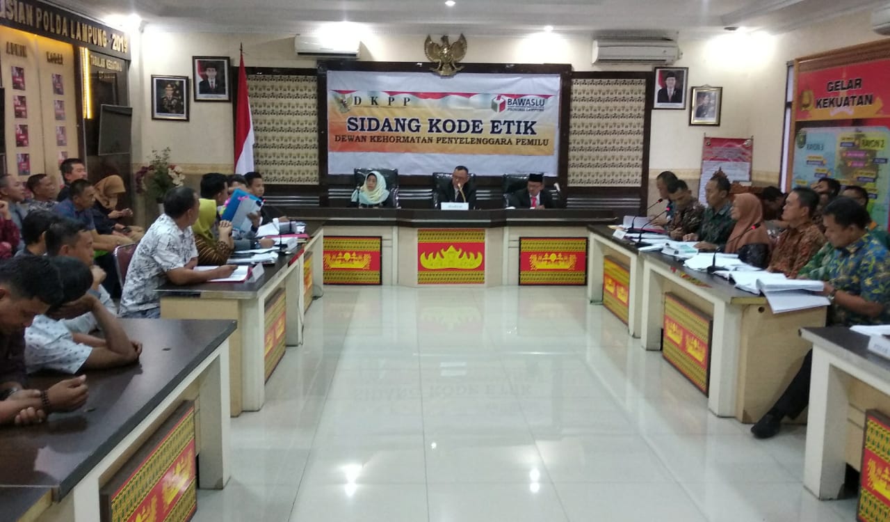 Dalam Sidang DKPP, KPU Lampung Disebut Salah Tafsir