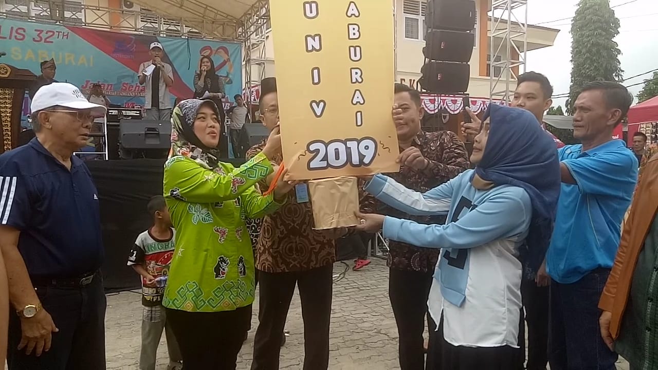 Kolaborasikan Tiga Unsur, Wagub Lampung Apresiasi Diesnatalis Universitas Saburai ke-32