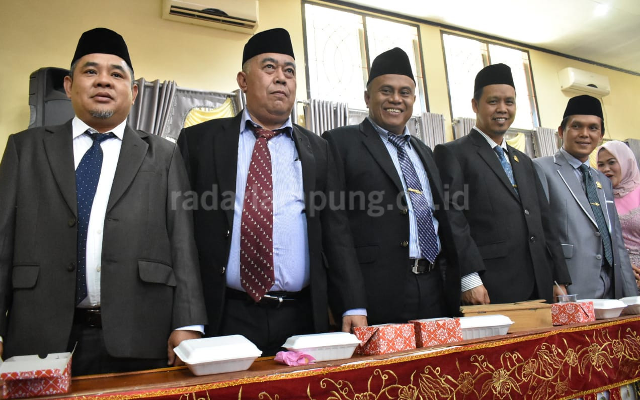 Tegar, Lima Mantan Anggota Dewan Hadiri Pelantikan Rekan