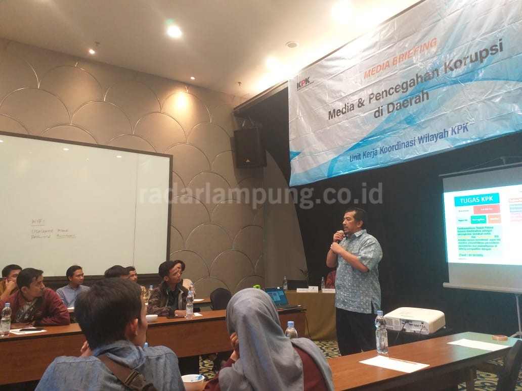 Awak Media Dapat Briefing dari KPK