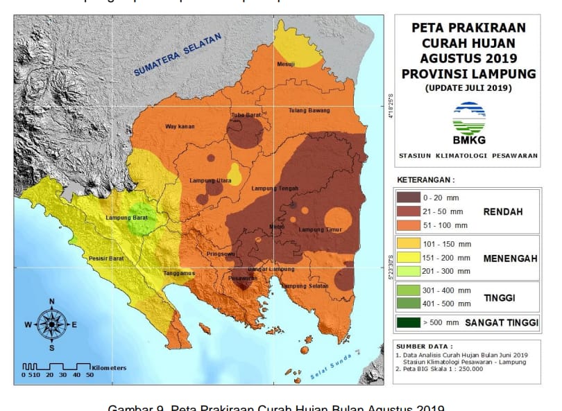 Lampung Diprediksi Bakal Cukup Panas, Suhu Sampai 33 Derajat Celcius