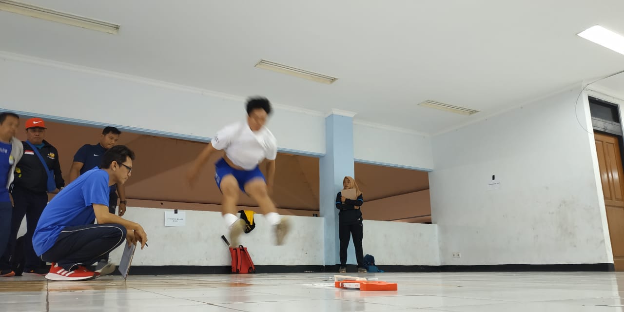 Persiapan Porwil, KONI Lampung Tes Fisik Atlet