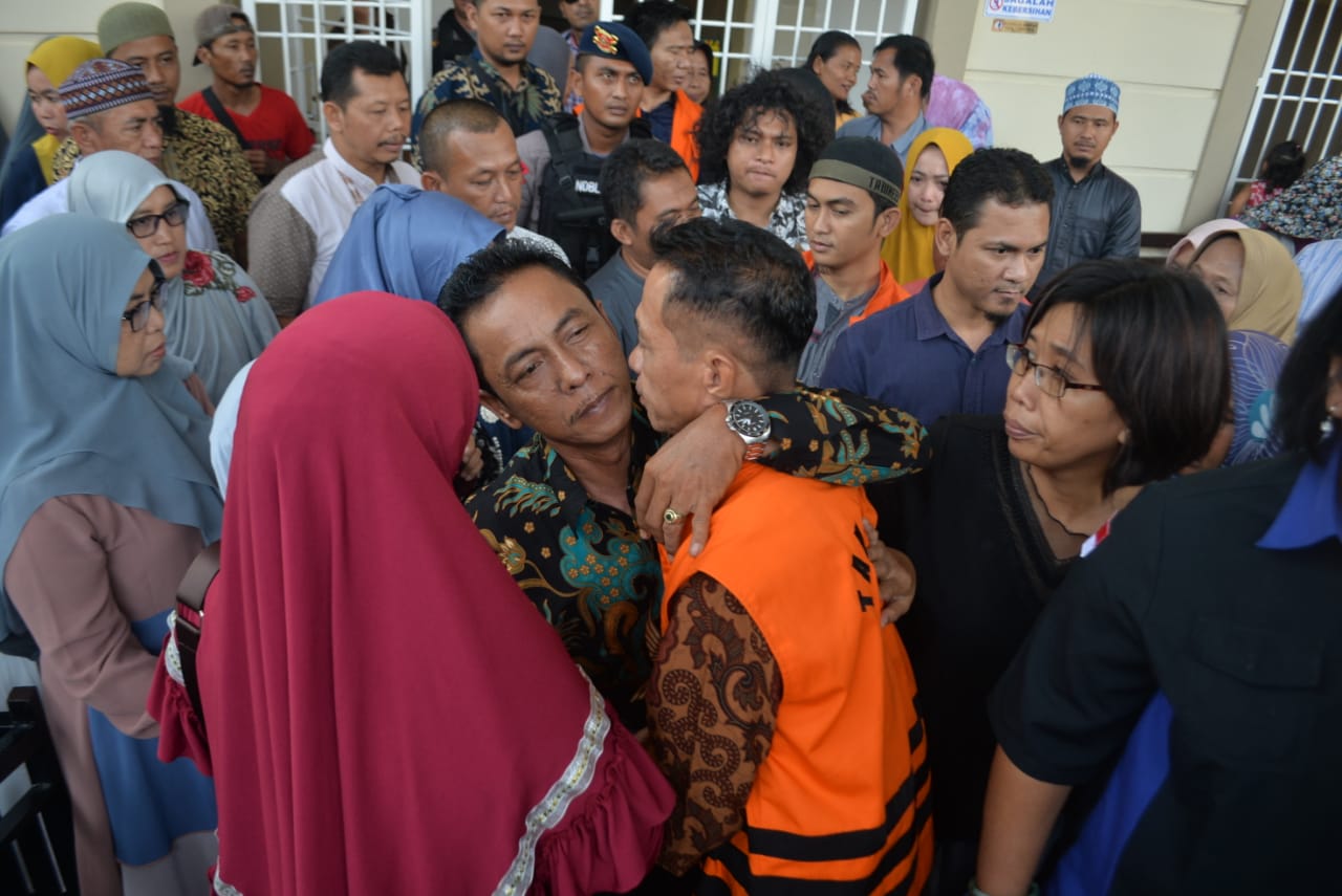 Khamami Minta Dieksekusi dan Ditahan di Lapas Kelas IA Bandarlampung