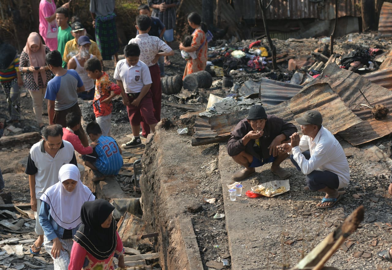 Korban Kebakaran Bingung Cari Tempat Tinggal