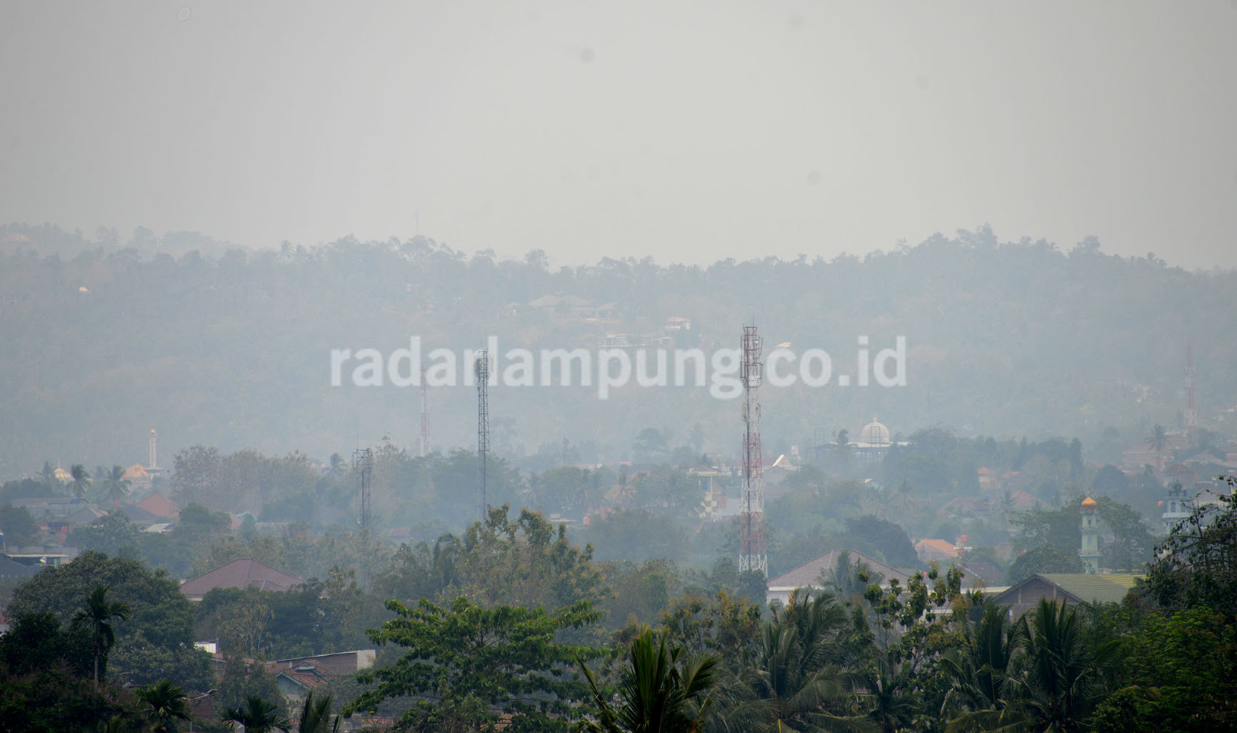 Hujan Ringan Terjadi di Bandarlampung