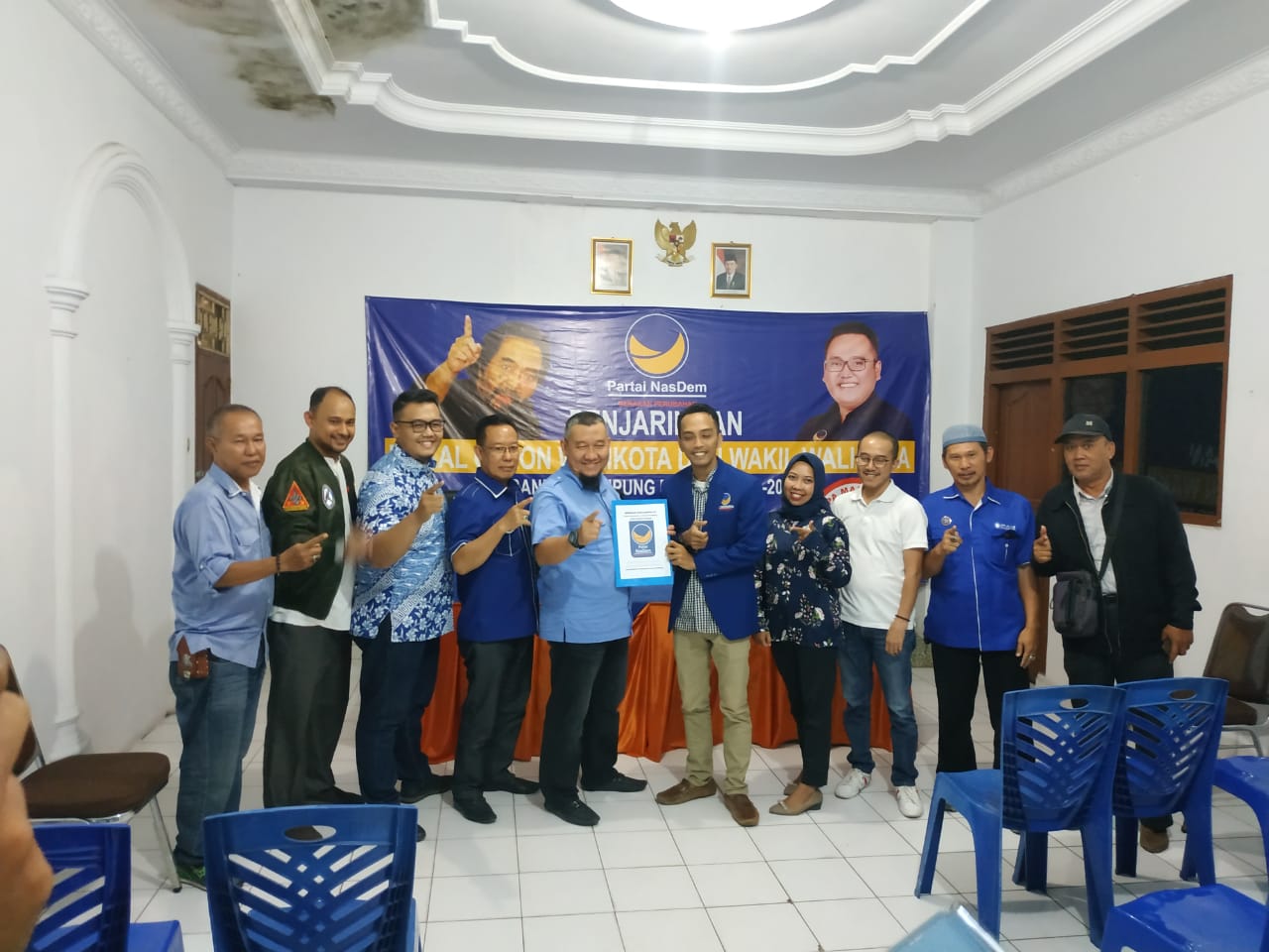 Bang Napi Kembalikan Berkas ke NasDem