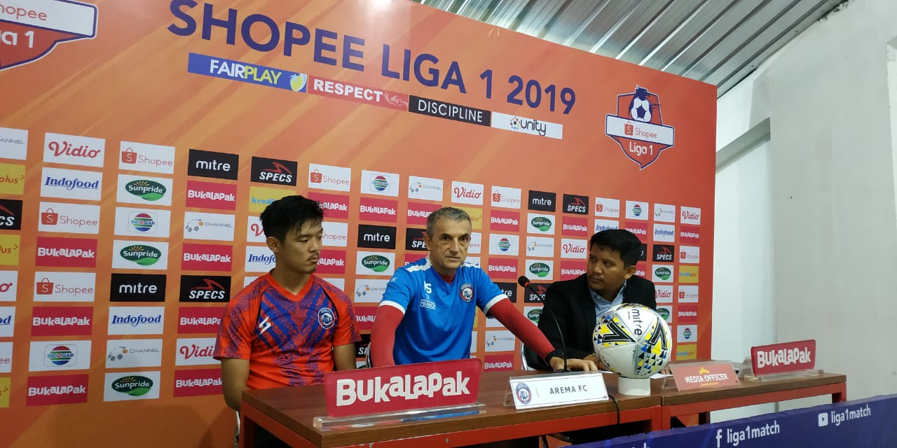 Dijamu BLFC, Arema Bertekad Lanjutkan Tren Positif