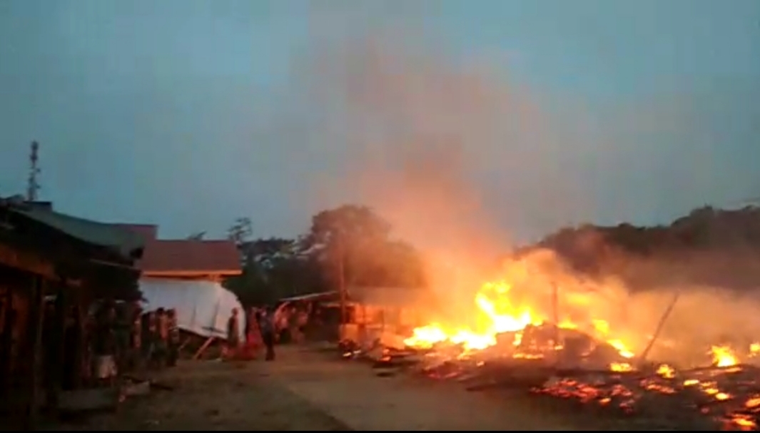 Pasar Propau Kotabumi Terbakar, Belasan Pedagang Rugi Ratusan Juta