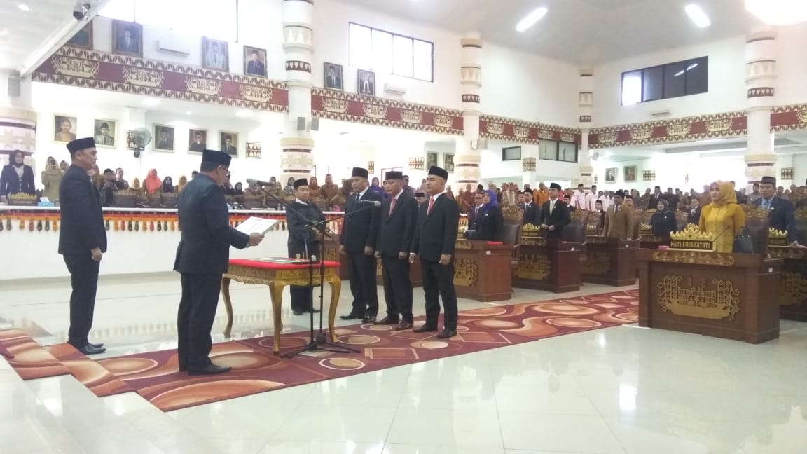 Sempat Tertunda, Tiga Anggota DPRD Bandarlampung Akhirnya Dilantik