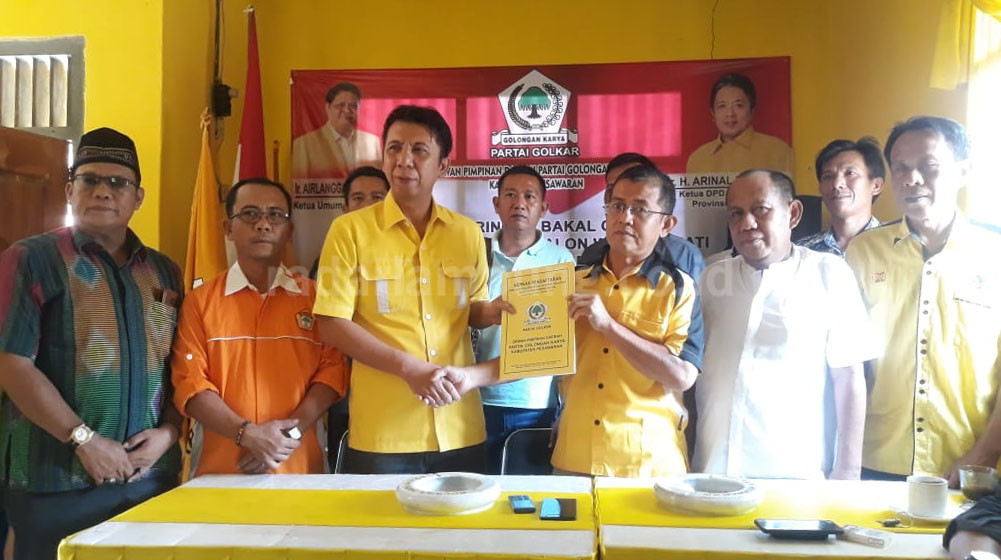 Mantan Wakil Ketua Dewan Ikut Penjaringan Golkar Pesawaran