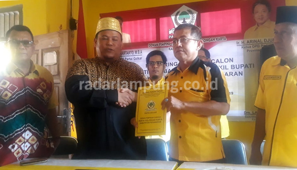 Tujuh Tokoh Daffar Balon Bupati di Golkar Pesawaran