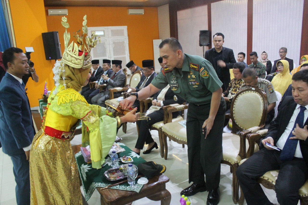 Dandim 0410/KBL Hadiri Sidang Senat Terbuka Wisuda ke-15 UML
