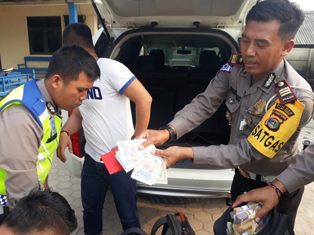 Operasi Zebra Polres Tuba Tangkap Komplotan Rampok dengan BB Dolar hingga Emas Lempengan