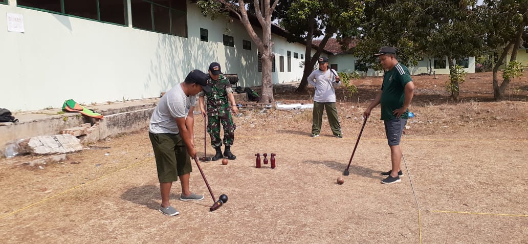Jelang Danrem Cup Woodball, Tim Putra Kodim 0410/KBL Terus Persiapkan Diri