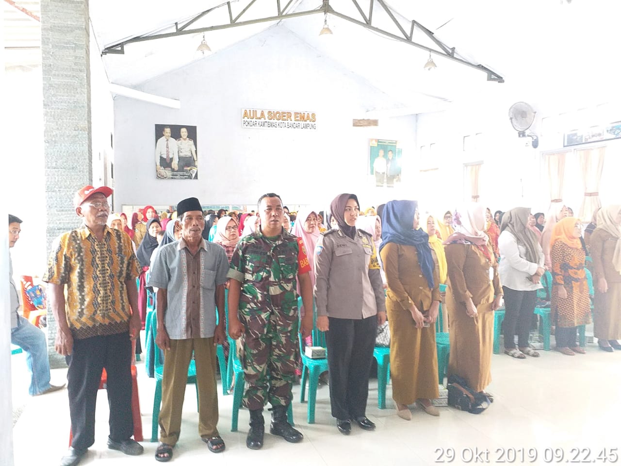Berbagai Macam Kegiatan Dilaksanakan oleh Babinsa Kemiling, Korpri, Kedamaian, dan Kampung Baru