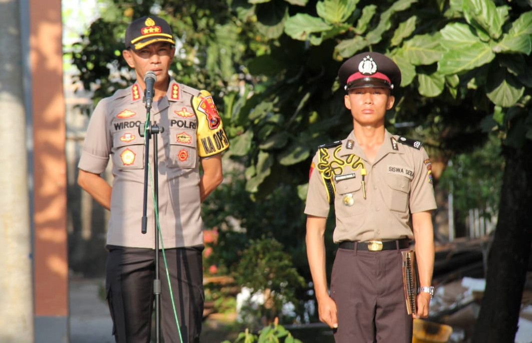 Ini Pesan Kapolresta untuk Siswa SMAN 2