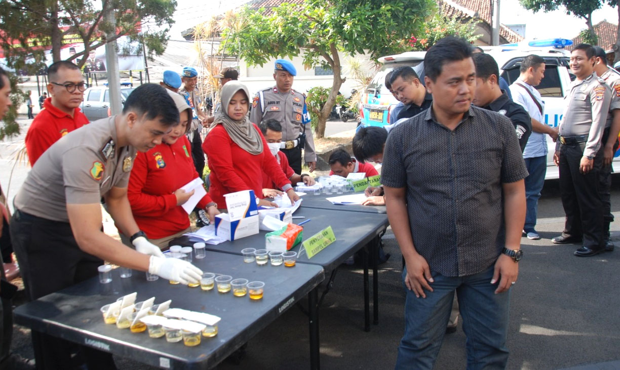 Tes Urine, Satu Personel Polresta Bandarlampung Positif