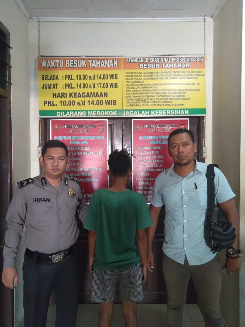 Polres Lamtim Amankan 2 Tersangka Narkoba