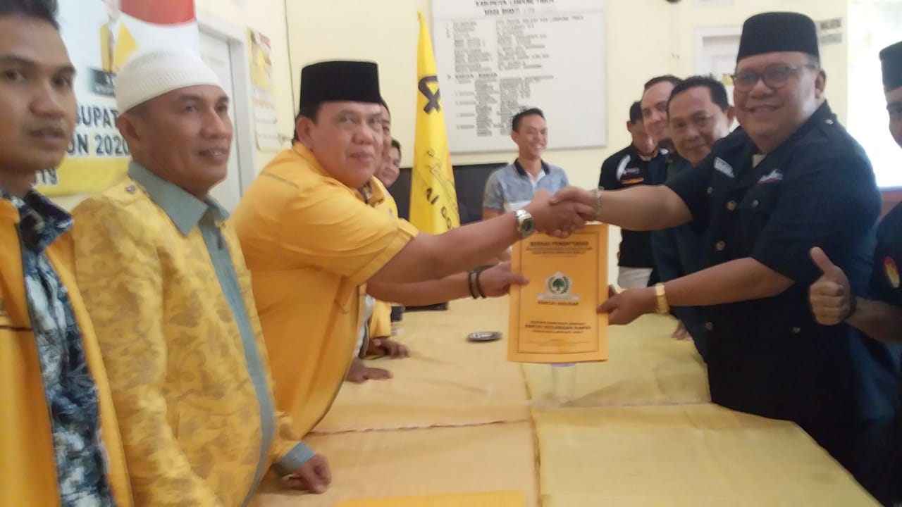Serius Nyalon Bupati, Yusran Daftar Partai Golkar dan PKB Lamtim