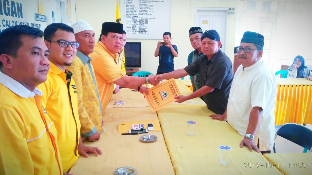 Ikut Penjaringan Partai Golkar, Birokrat Pringsewu Ini Siap Nyabup di Lamtim