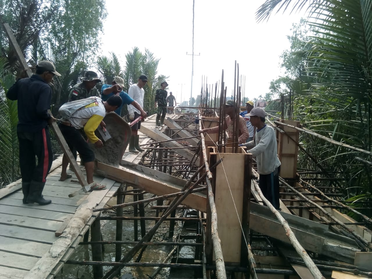 TMMD di Inhil, Kedepankan Mutu Bangunan