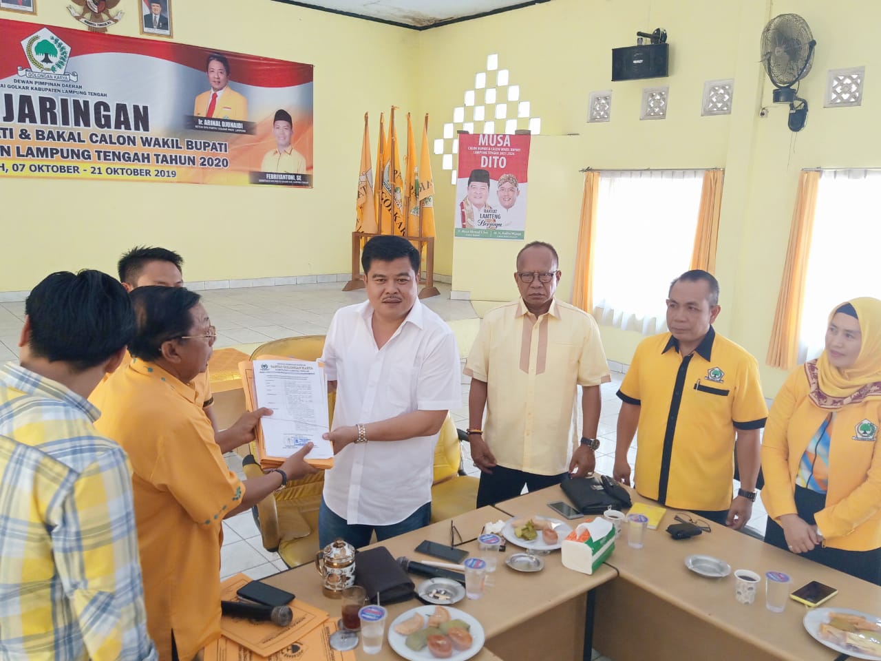 Pleno Golkar Lamteng, Empat Berkas Balonkada Dikirim ke Provinsi