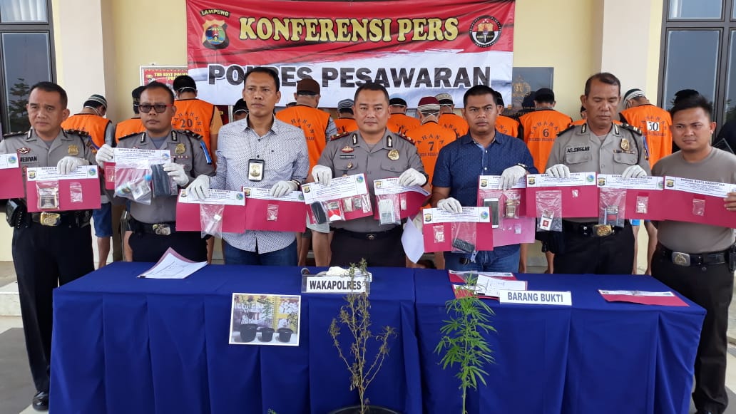 Tersangka Narkoba Ngaku Belajar Tanam Ganja dari Medsos