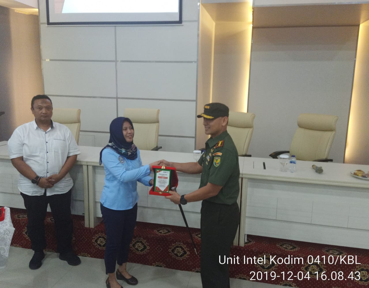 Dandim 0410/KBL Jadi Pembicara di Indonesia Berdialog 2019