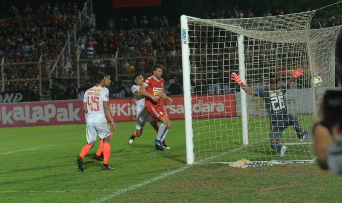 Gol Anthony Golec Buat Badak Lampung Kian Unggul dari Persija