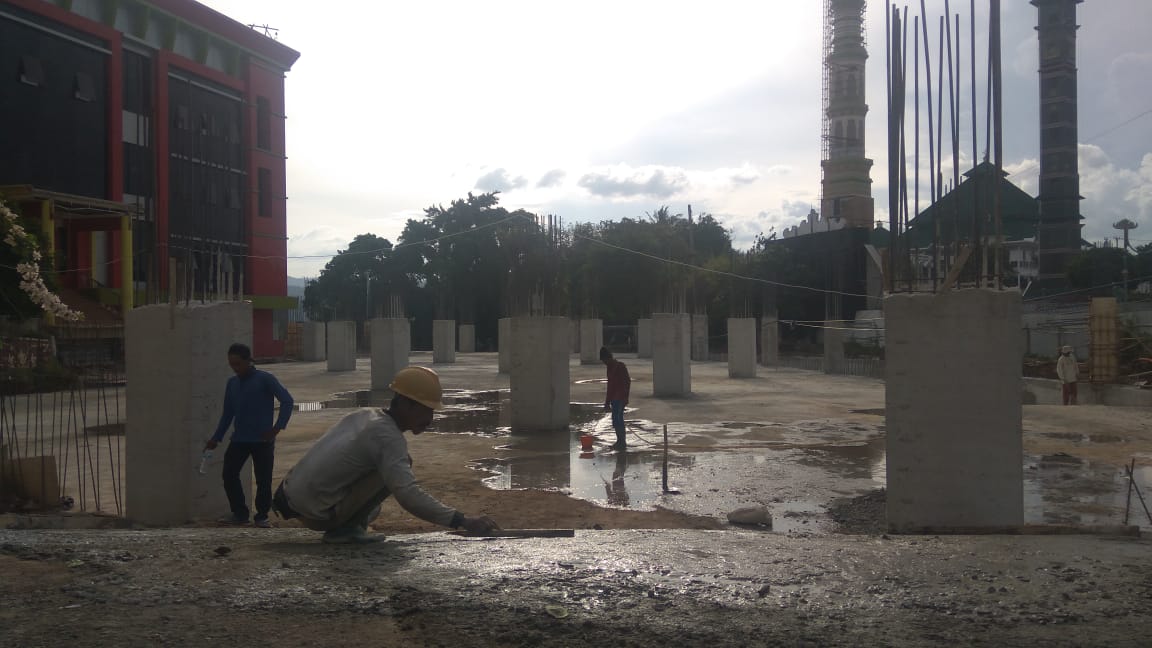 Februari 2020, Gedung Parkir Pemkot Bandarlampung dipakai