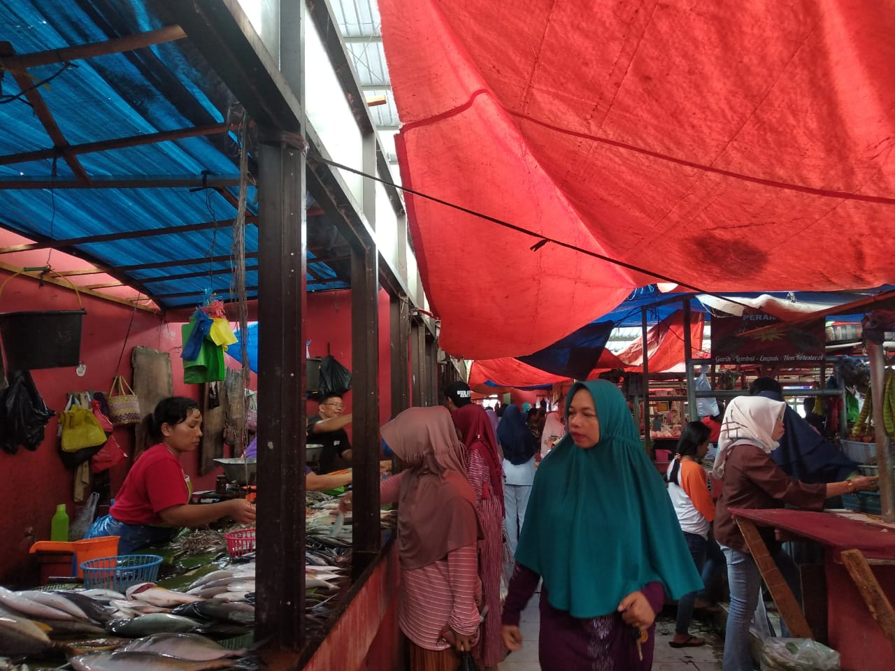 Ini Sekelumit Masalah Pada Pasar Perumnas Wayhalim