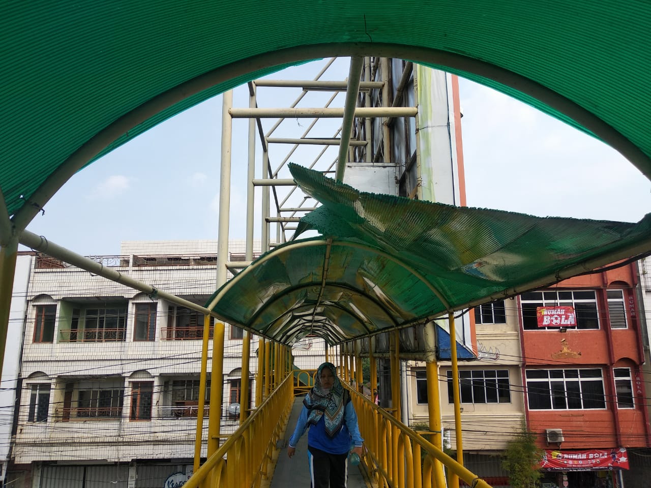 Dishub Bandarlampung Ogah Perbaiki JPO