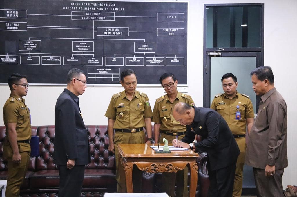 Susulan, Pemprov Lantik Dua Pejabat