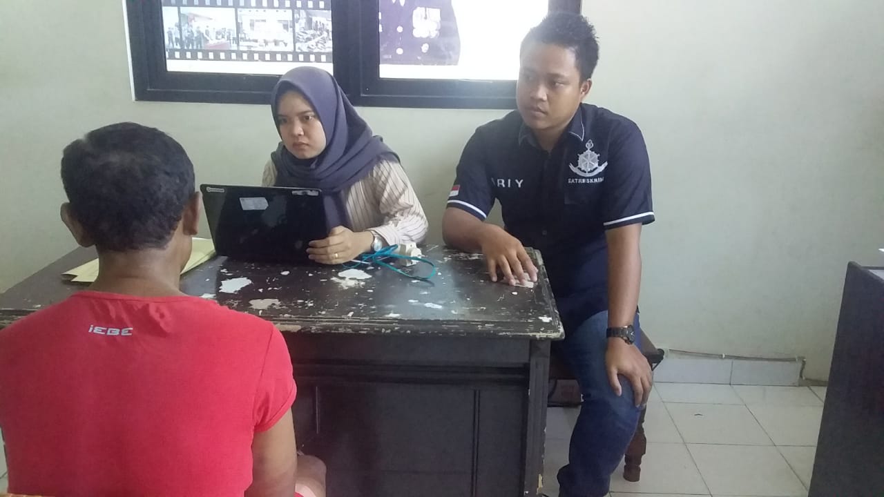 Polres Lamtim Amankan Pencabul Anak Tiri