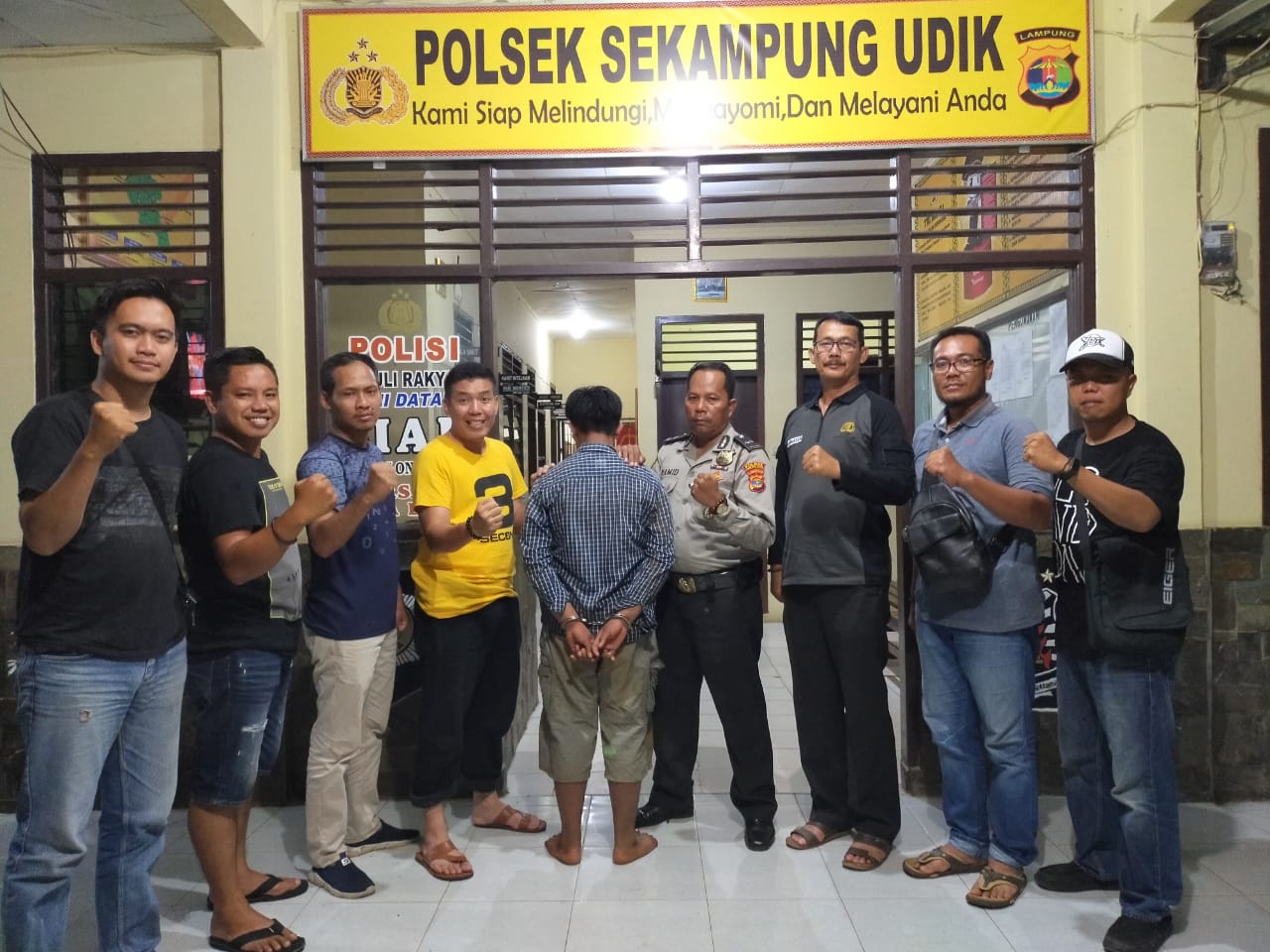 Polsek Sekampungudik Bekuk Spesialis Pencuri Motor