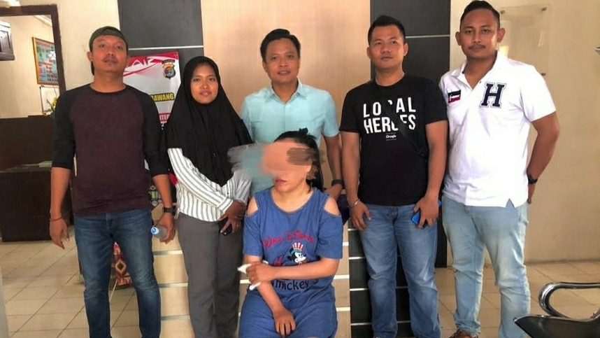 Polres Tulangbawang Tangkap Wanita Penyebar Video Asusila di Medsos