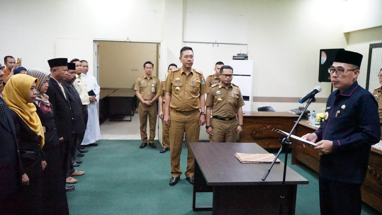 Puluhan Pejabat Lamtim “Diacak-acak”, Dilantik Malam-malam