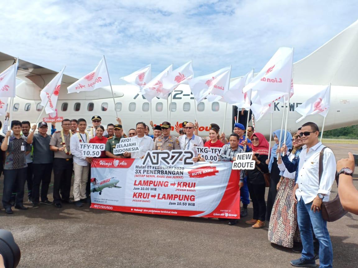 Ini Harga Tiket dan Jadwal Penerbangan Wings Air Rute Tanjungkarang - Krui