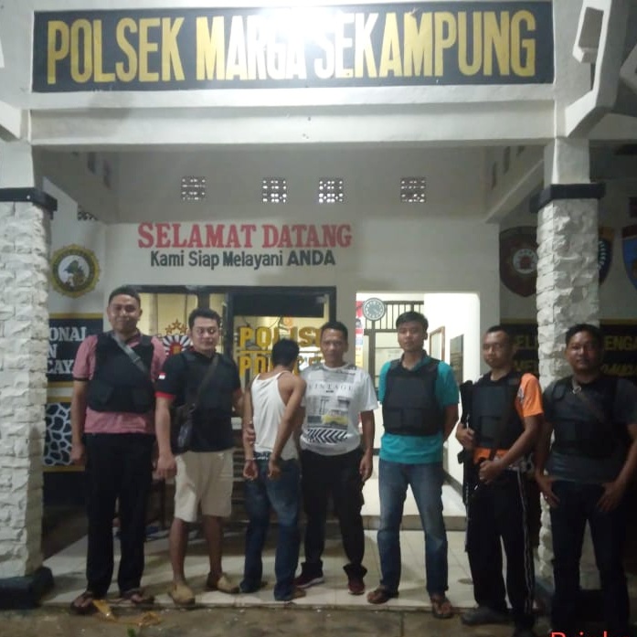 Curi Laptop, Buruh Diamankan Polsek Margasekampung