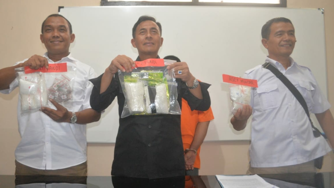 Tercatat, Enam Pekan Ini Polda Lampung Amankan 2 Kg Sabu dan 437 Butir Ekstasi