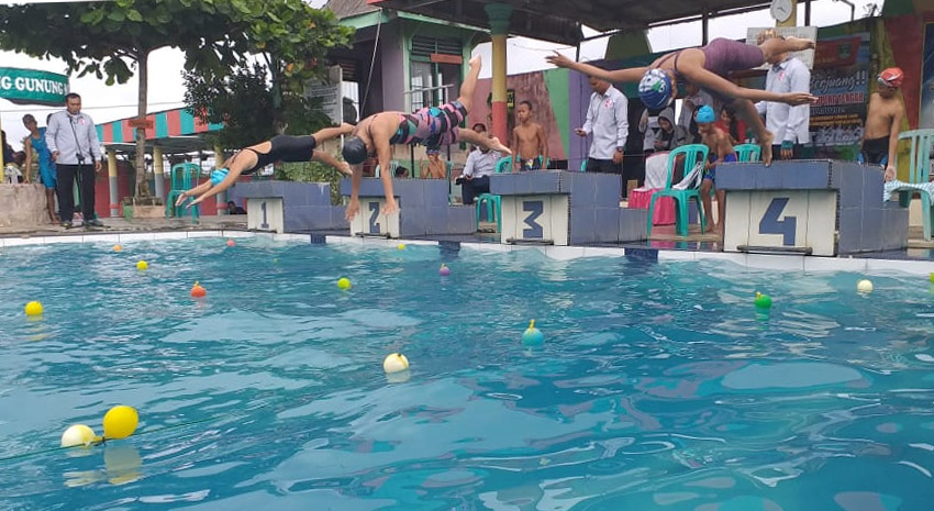 PRSI Lamteng Seleksi Atlet Renang