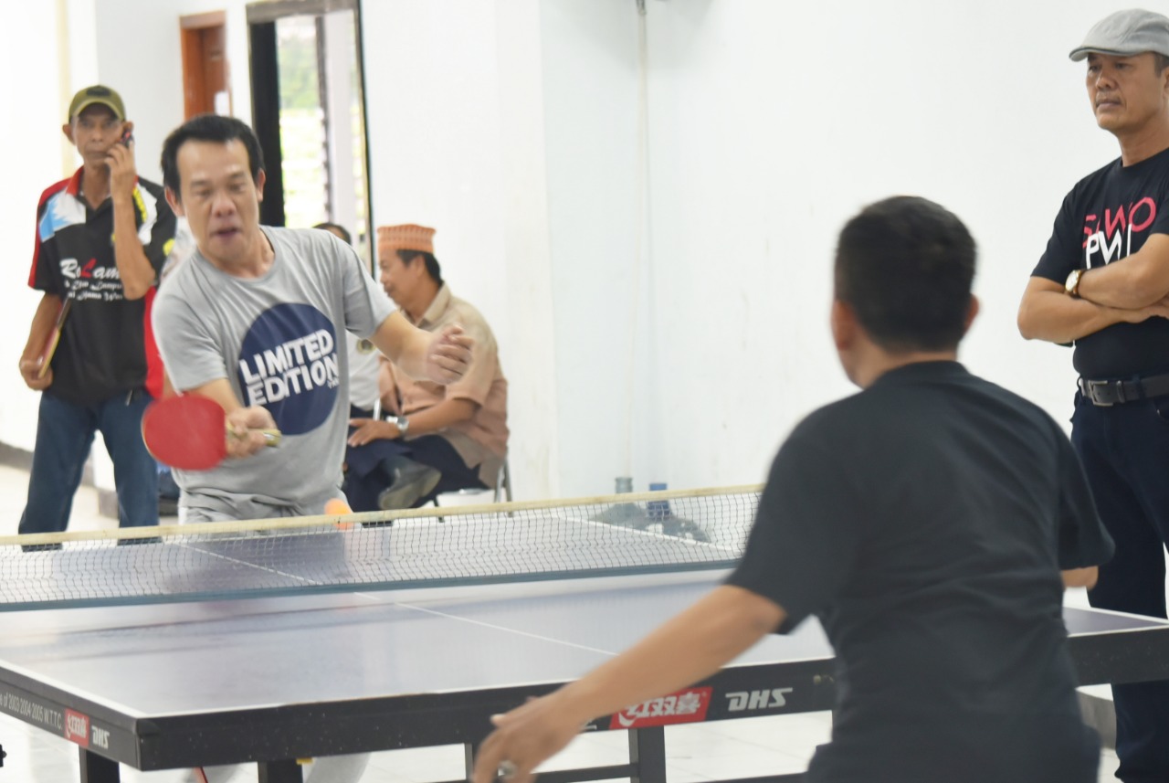 Tenis Meja Lampung Targetkan Medali Emas di Porwanas