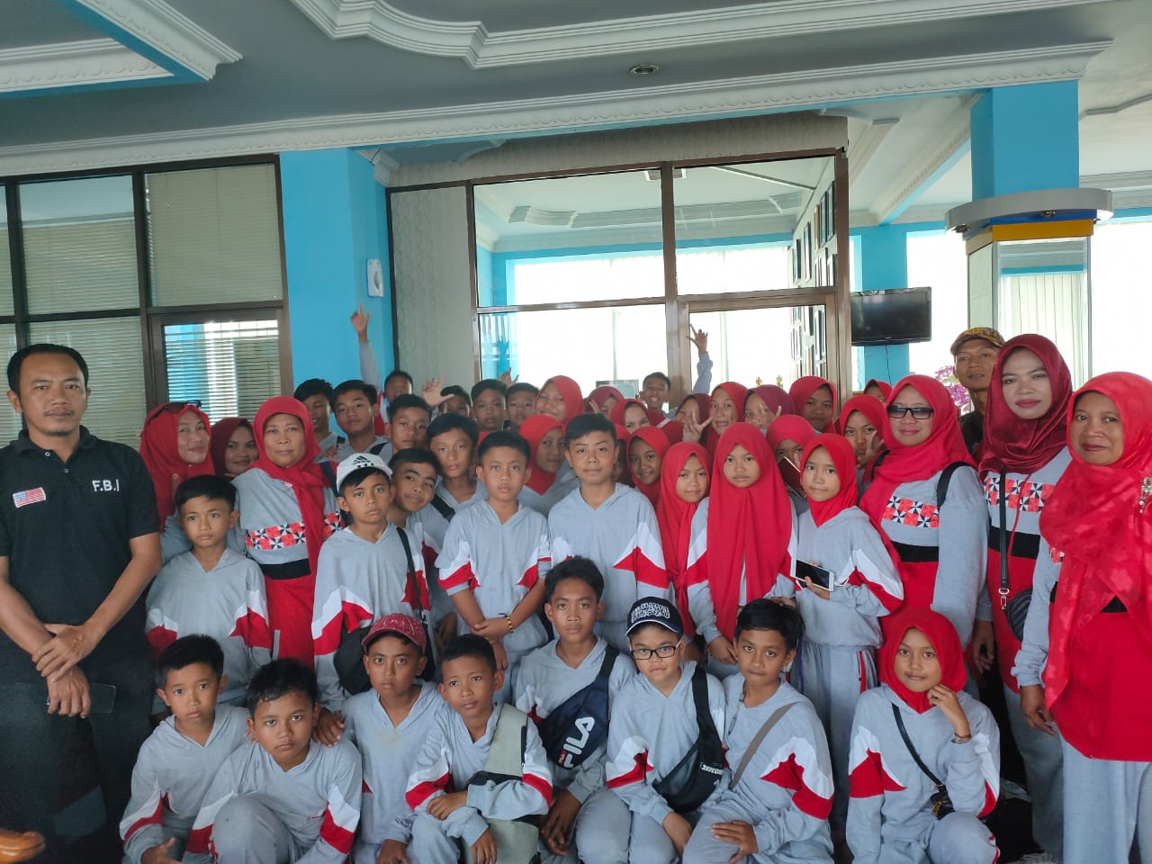 Siswa SDN 1 Sukapura Kunjungi Radar Lampung